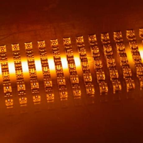 Example of microfluidics device with 500 µm thickness