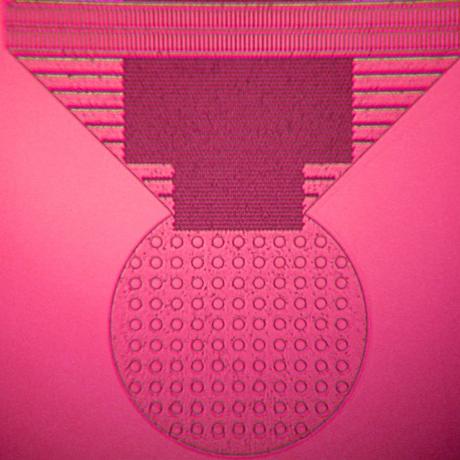 Example of microfluidics device: circuit 2